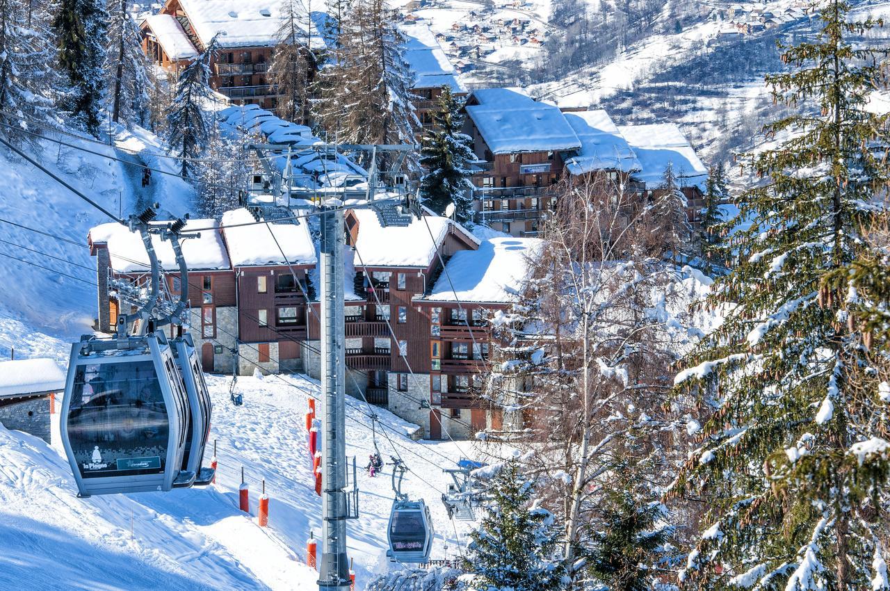 לה פלאנייה Residence Goelia Les Chalets De Wengen מראה חיצוני תמונה